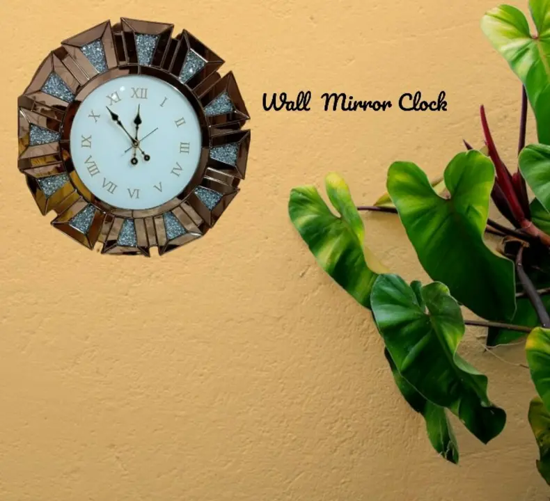 Wall Mirror Clock uploaded by AB Mirrors on 6/22/2023
