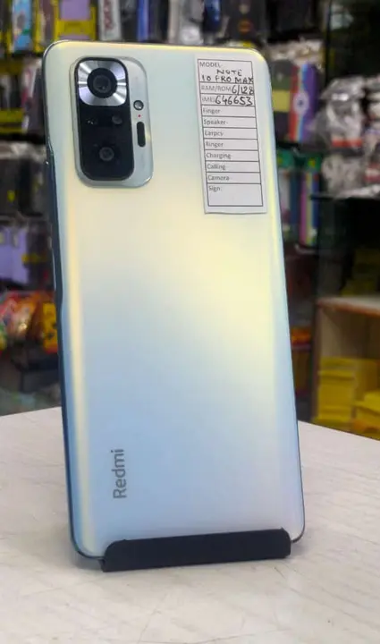 Redmi Note 10 Pro Max uploaded by business on 6/22/2023