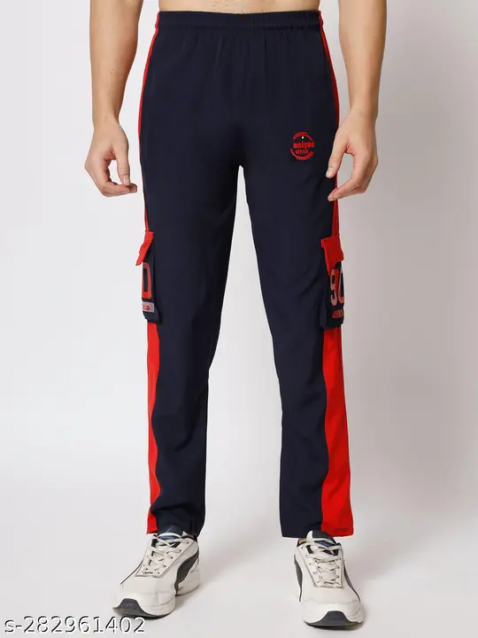 Mens Solid Printed Track Pant NS FABRIC 2 colour all size 26 28 30 uploaded by business on 6/22/2023