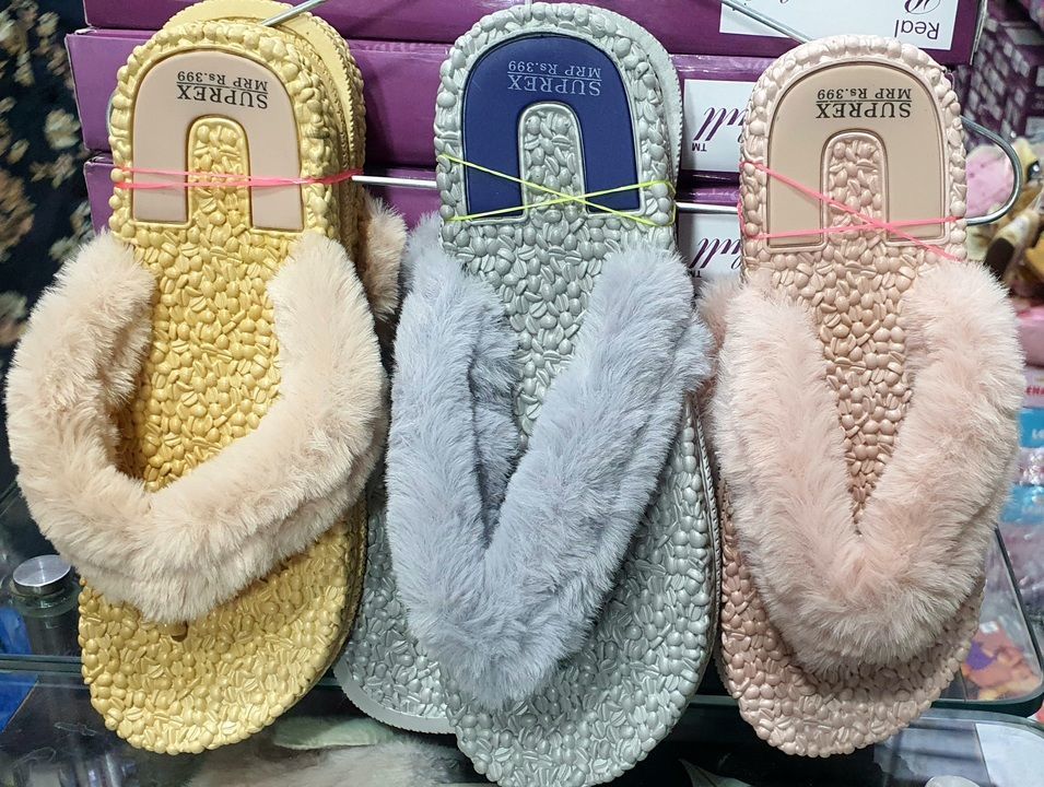 Ladies Fur Strap Sleeper (Size 36-41) uploaded by business on 3/14/2021