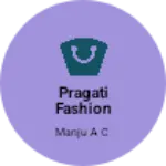 Business logo of Pragati Fashion point and ladies tailor