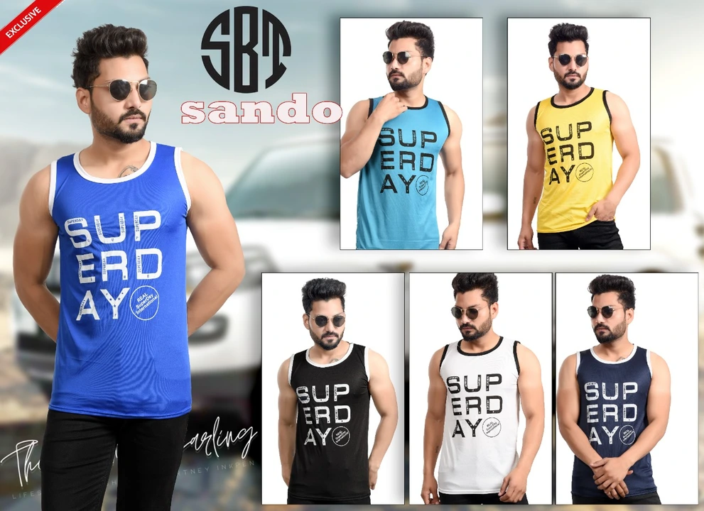 Product - Men Sando
Fabric - Sareena
Set - 6pc uploaded by Shubharambh on 6/22/2023