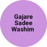 Business logo of Gajare sadee washim