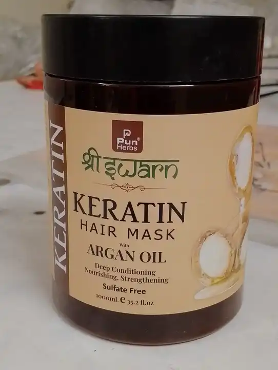 Keratin hair mask uploaded by S. N. Herbals on 6/22/2023