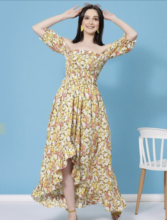 Crepe dress  uploaded by PB 44 Fashion Store Sunam on 6/22/2023