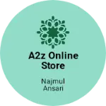 Business logo of A2Z Online store
