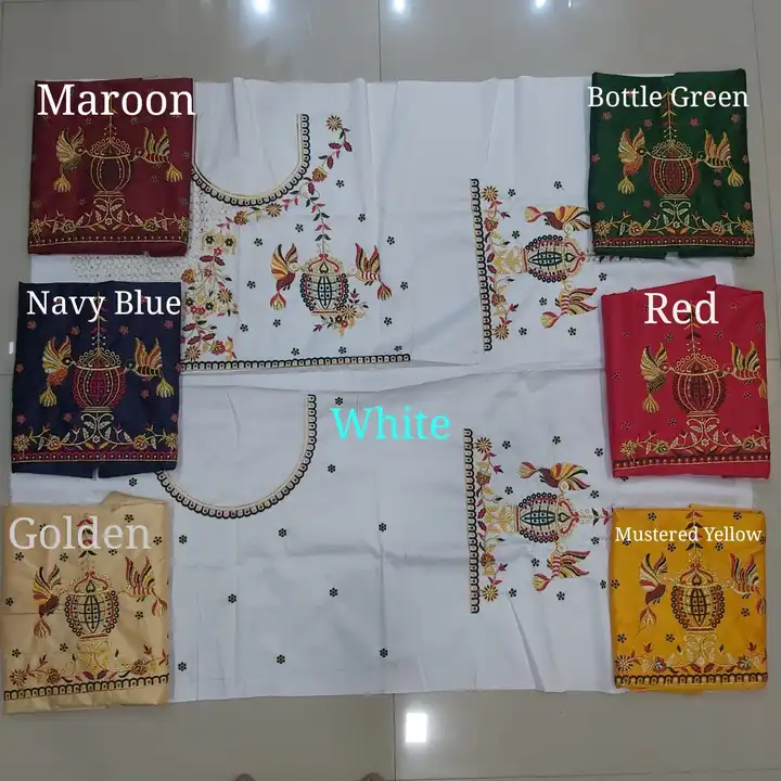 Heavy Embroidery Work Blouse Piece  uploaded by SHREE HARSIDDHI FASHION on 6/23/2023