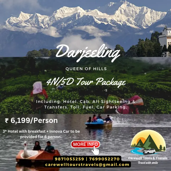 4N/5D Darjeeling tour uploaded by business on 6/23/2023
