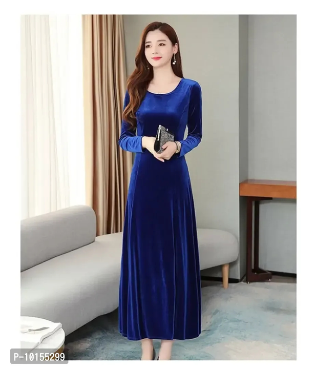 Classy Solid velvet dress for women

Size: 
S
M
L
XL
2XL

 Neck Style:  V-neck

 Color:  Blue

 Fabr uploaded by Ikra fasion point on 6/23/2023