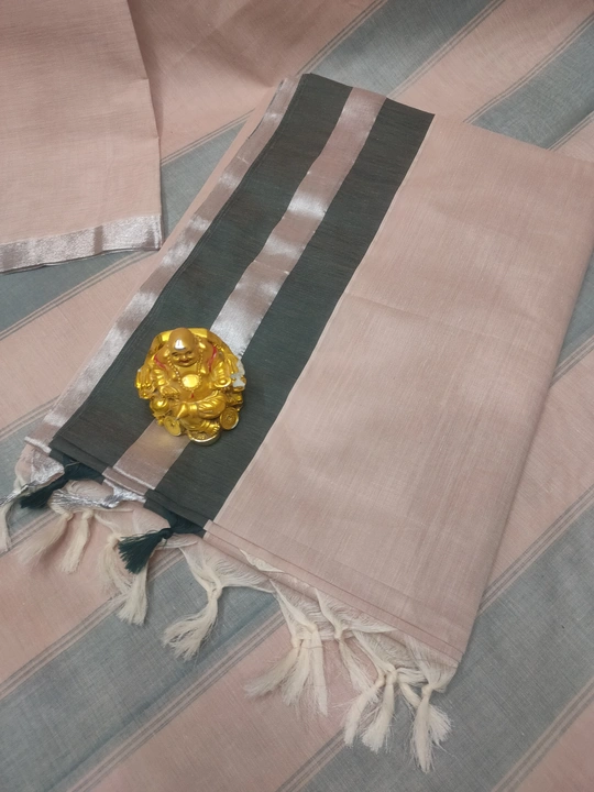 Pure cotton sarees uploaded by P.A.K TEX on 6/23/2023