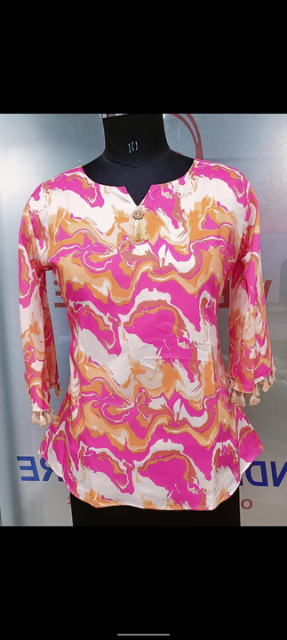 Maslin short top uploaded by Indian fashion  on 6/23/2023