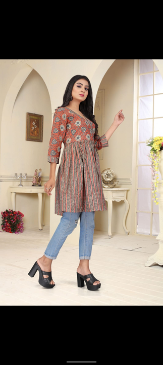Tunic style uploaded by Indian fashion  on 6/23/2023