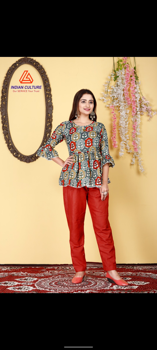 Heavy Reyon Top uploaded by Indian fashion  on 6/23/2023