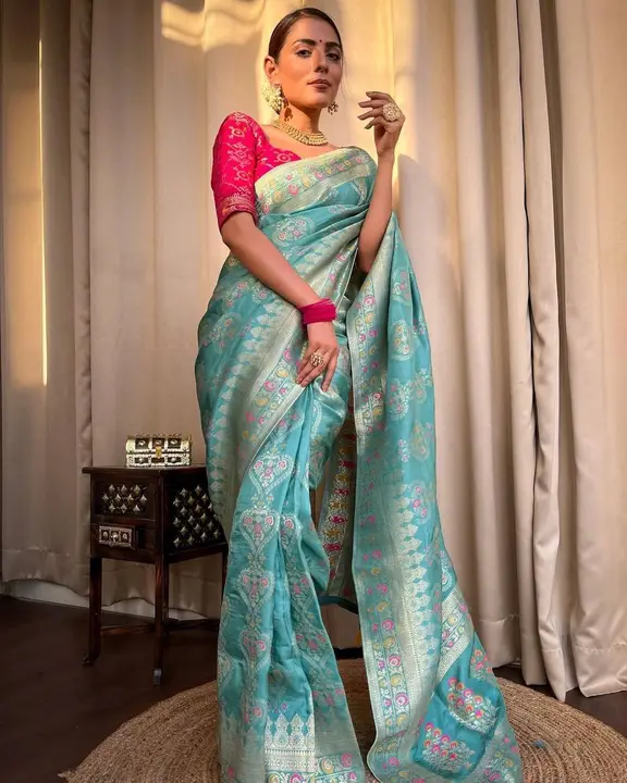 Beautiful Silk Saree Collection  uploaded by DUDHAT Impax on 6/23/2023