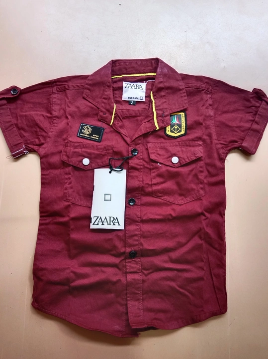 ZARA Half sleeve shirt 👕  uploaded by Rathod garment on 6/23/2023