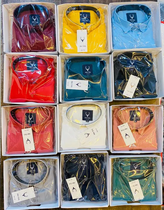 Allen Solly box pack premium royal cotton shirt  uploaded by Panth_manufracture.ltd on 6/23/2023