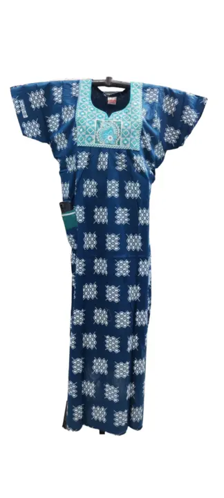 Post image High quality nightgown, pure cotton nightwear for women. Embroidered Cotton maxi for ladies.