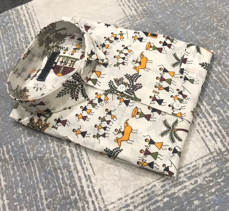 Sanganeri Printed Full Sleeves Shirt / Cod Available / Starting price uploaded by business on 6/23/2023