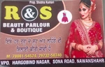 Business logo of R and S boutique and beauty parlour