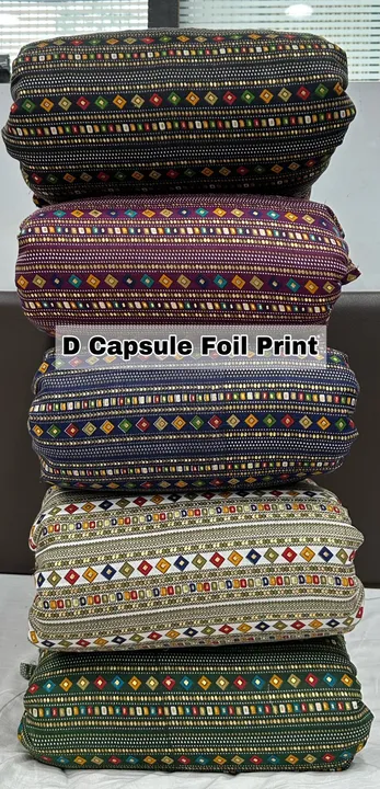 D Campsul Foil Print  uploaded by शिवानी फैशन on 6/23/2023