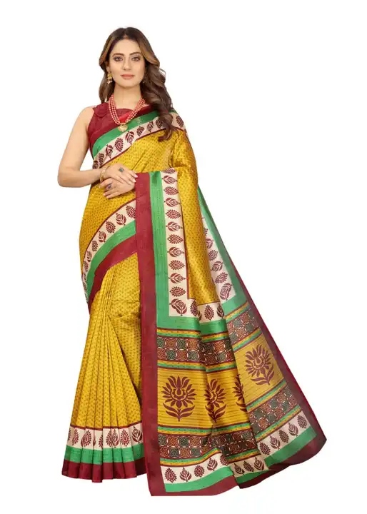 Daily wear printed saree  uploaded by NP STYLE CLUB  on 6/23/2023