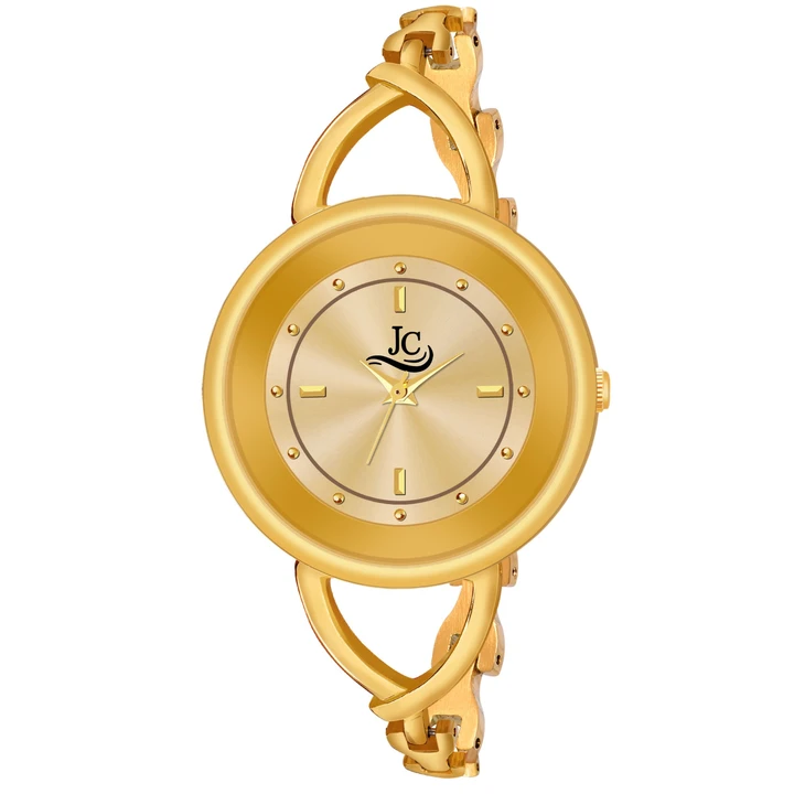 18k gold plated girls watch primium quality  uploaded by business on 6/23/2023
