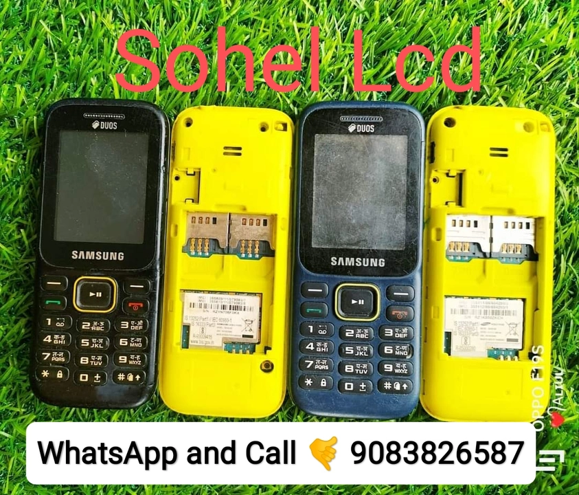 Post image Samsung B310 Available
Network ok Display Ok
Best Quality and Low Price
All India Cash On Delivery
Contact and WhatsApp Number 9083826587