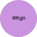 Business logo of @kgn