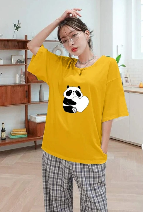 Women's baggy t-shirts  uploaded by Parthsarthi trading on 6/23/2023