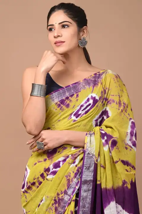 New Cotton sulb (Linan) Sarees  uploaded by business on 6/23/2023