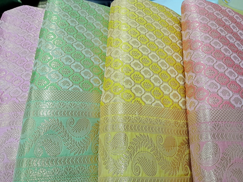 Kanjiwaram silk pure uploaded by Jalan fashion saree menufecturer on 6/23/2023