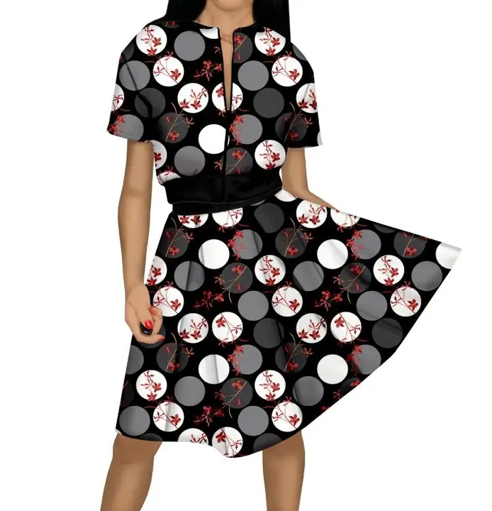 Post image Digital printed shirt design for midi length gown 👗 and  frock.

*Ready Design available on the fabrics below..* 👇

*Fabric Name (Availability in Qualities)*

1. American crepe (Print, RFD &amp; Dyed).
2. baby satin (Print &amp; RFD).
3. Bsy twill (Print &amp; RFD).
4. Cambric Cotton 60*60 (Pure Dyed).
5. Chanderi (Print, RFD &amp; Dyed).
6. Cotton flex (Pure Dyed).
7. Cotton satin (Print, RFD &amp; Dyed).
8. Dola Silk (Print, RFD &amp; Dyed).
9. Fox Georgette (Print, RFD &amp; Dyed).
10. French crape (Print &amp; RFD).
11. Georgette sequence (Print &amp; RFD).
12. Jam cotton (Pure Dyed).
13. Japan Satin (Print, RFD &amp; Dyed).
14. Micro velvet (Print, RFD &amp; Dyed).
15. modal silk (Print &amp; RFD).
16. Organza (Print, RFD &amp; Dyed).
17. Pashmina (Print &amp; RFD).
18. Poly cambric (Print &amp; RFD).
19. Poly muslin (Print, RFD &amp; Dyed).
20. Poly rayon (Print &amp; RFD).
21. Polyester Cotton (Print, RFD &amp; Dyed).
22. Rayon 14kg, 17kg (Pure Bombay dyed).
23. Ruby cotton (Print, RFD &amp; Dyed).
24. Ruby cotton (Print, RFD &amp; Dyed).
25. Santoon (Print, RFD &amp; Dyed).
26. satin Georgette (Print &amp; RFD).
27. silk crape &amp; Natural silk crape (Print &amp; RFD).
28. Ultra Satin (Print, RFD &amp; Dyed).
29. Velvet (Print, RFD &amp; Dyed).
30. white out (Print &amp; RFD).

This is defined as a polyester fabric made in various degrees of fineness and often printed, woven or  It’s because of its soft &amp; delicate nature of the fabric. Modal silk Digital printed fabric shirts, Kurtis, dresses, etc. are trending these days.
 
Mktg. Or Mfg. By
Nvn Trendz, Surat
+91 9001790360, +91 9571913360

#rayonprintedfabric #muslin #Cambricdigitalprintfabric #pashmina #whiteout #japansatinfabric #satin #americancrape #silkcrape #digitalprintedfabric#modalsilk #rubycottonprintfabric#cotton #digitalprints #customize #customizedigitalprint#printedshirts#shirt#digitalprintshirt #printshirt#goa#beach#satinprinted#knee #kneelength #frocks #kurti #kurties #partywear#midi