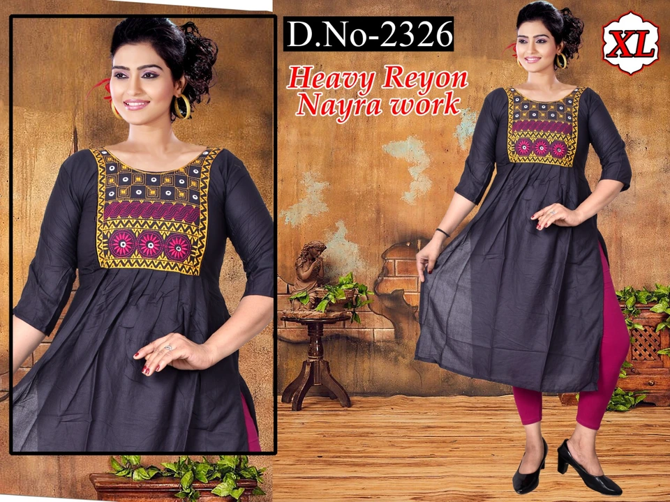 naira cut Kurti Size XL available Cash no delivery uploaded by Poype fashion on 6/23/2023