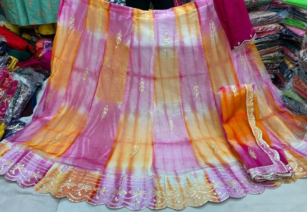 Today new collection 
Super duper    sale Color lehnga
🌠🌹🌹🌹🌹🌹
NEW LAUNCH  beautiful florant co uploaded by Gota Patti manufacturing on 6/23/2023
