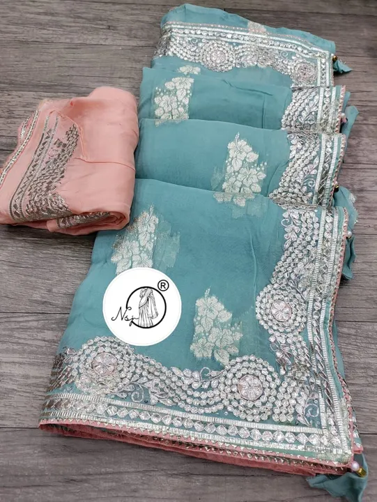 Post image Hey! Checkout my new product called
Presents  gotapatti Saree*

New Launching for beauty

beautiful colour combination saree for all lad.