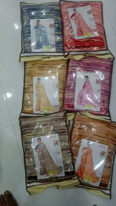 Fancy saree  uploaded by Pallavi Collection on 6/24/2023