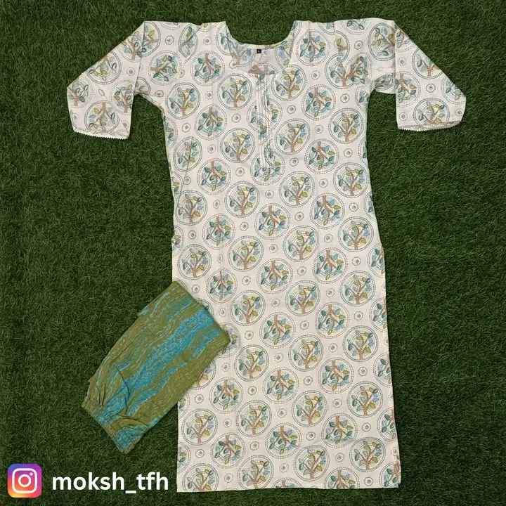 Capsule Kurtis with Pant uploaded by Moksh The Fashion Hub on 6/24/2023