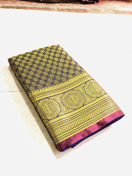 Kanjivaram silk saree uploaded by business on 6/24/2023