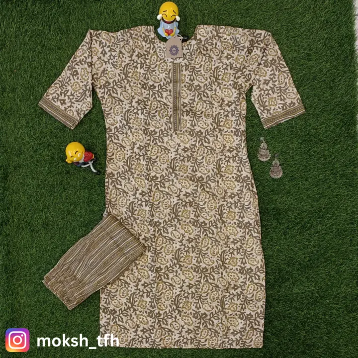 Capsule Material Kurtis with Pant uploaded by Moksh The Fashion Hub on 6/24/2023