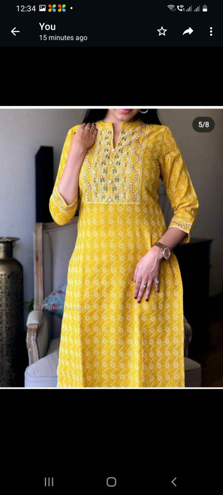 Cotton Kurta Pant for Women uploaded by Aryson India on 6/24/2023