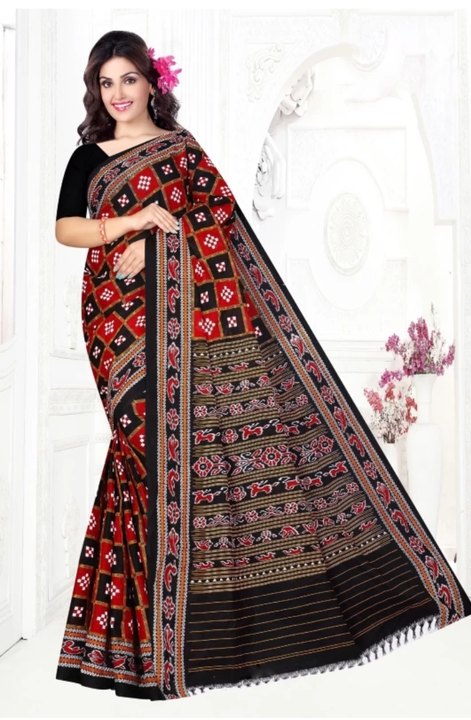 Cotton saree uploaded by Online shop on 6/24/2023