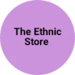 Business logo of The ethnic store