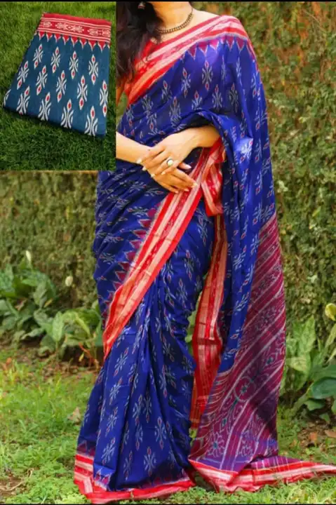 PURE HAND BLOCK PRINT COTTON MULMUL SAREES WITH BLOUSE  uploaded by SHREE GOVIND COLLECTION on 6/24/2023