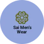 Business logo of Sai men's wear