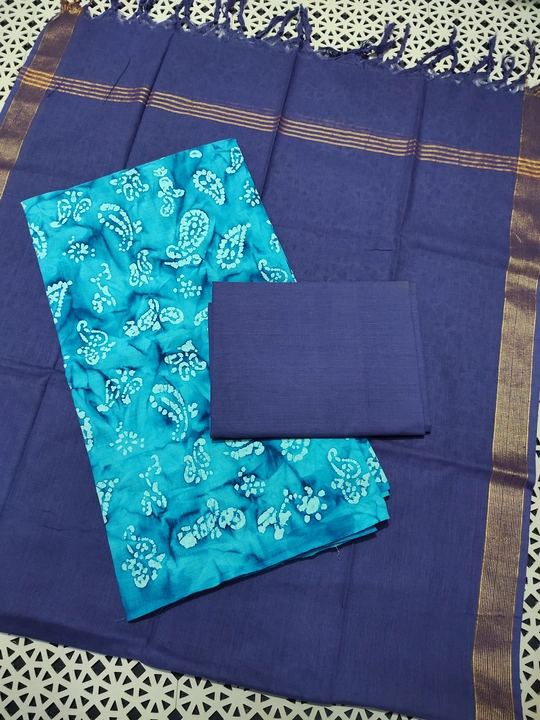 Mangalagiri dress materials  uploaded by Skp Handlooms on 6/24/2023