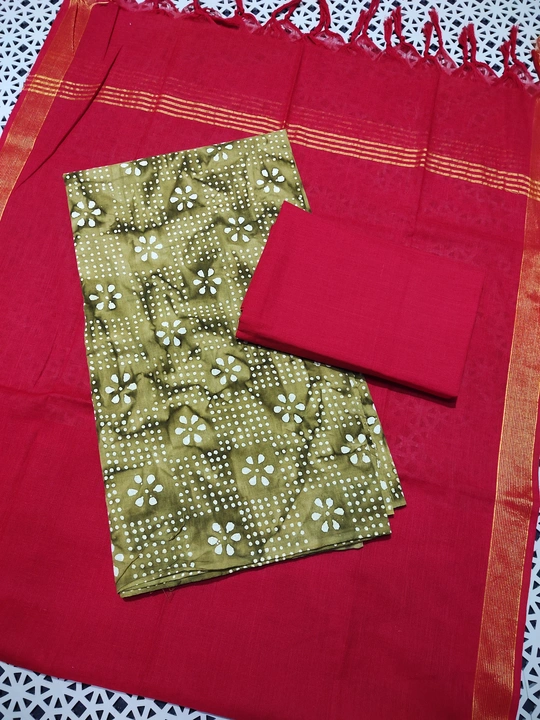 Mangalagiri dress materials  uploaded by Skp Handlooms on 6/24/2023