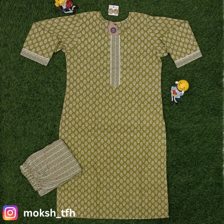 Mal Cotton Printed Kurti uploaded by business on 6/24/2023