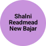 Business logo of Shalni readmead new bajar gaya