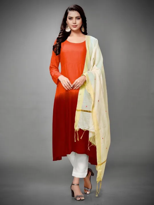 Post image  Fabric Description :

🧥Top : Heavy Riyon Cotton (Length : 46+)

👖Pent : Cotton (Ankle Length)

🧣Duppata Fabric :- Chanderi modal dupatta with Khatli work  

💃 Style : Duppata Kurti

 🧣 Stiched : fulley stiched

  ⚖Weight : 700g

📐 Size :  L ( 40 ),  XL ( 42 ),  XXL ( 44 )  

🤳 Book Now

Ready to Dispatch ✈️

Be Happy With Quality.

💯 King off Quality