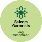 Business logo of Saleem garments store